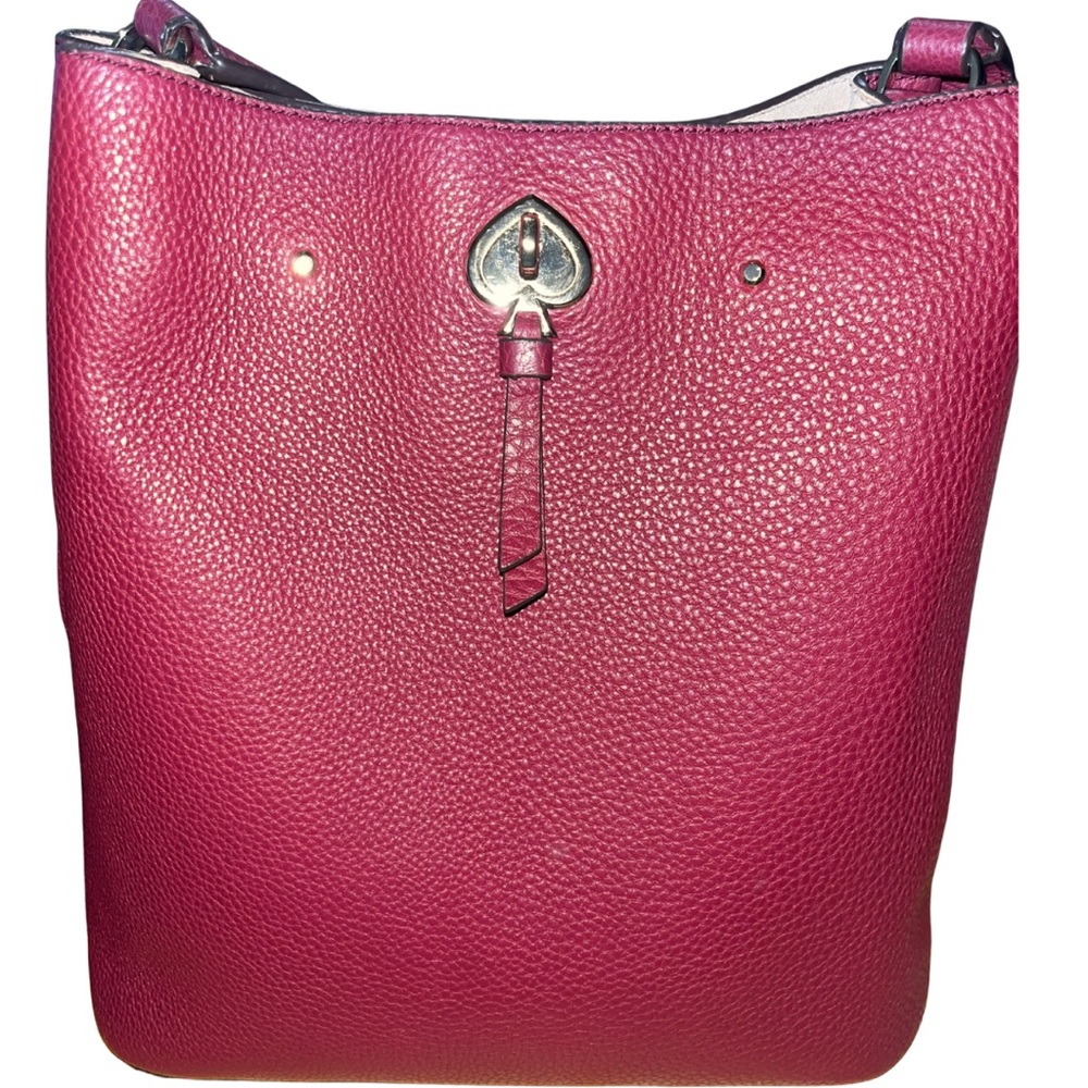 Kate Spade Marti Large Bucket Bag in Blackberry Preserves, Excellent Condition